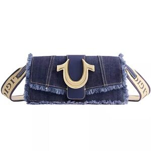 NEW True Religion Denim Crossbody Handbag